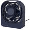 Mottinhill Ventilatore Silenzioso da Tavolo, 3 Impostazioni di Velocità, Unga Durata, Ventola di Raffreddamento Portatile per Uufficio, Casa, Dormitorio - F102 (Blu-USB)