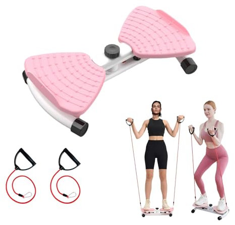 ypuxil Bauchtrainer für Zuhause Balance Board Erwachsene mit 3D-Fußmassage, Twist-Boards für Bauchmuskelübungen mit Einer Tragkraft von 150 kg, ABS-Kohlenstoffstahl und geräuscharmem Design