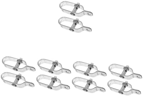 Cabilock 5 Set Tenditore Per Cavi Per Serra Tensione Della Fune Dovere All'aperto Cavo Recinzione Tenditori in Filo Di Ferro Tenditori in Filo Metallico Fusione 2 Pezzi * 5