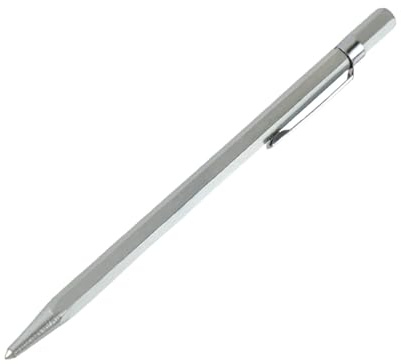 ERRORY Anreißnadel mit Wolframkarbidspitze, Glasgravurstift, professionelles Fliesenmarkierungswerkzeug, rutschfester Griff, Metallmaterialien, Holz
