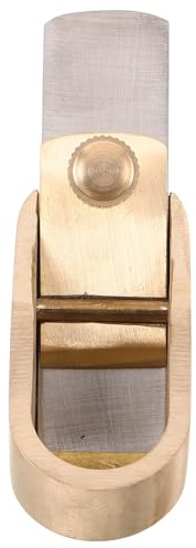 ifundom Mini Pialla per Violino in Ottone Lama Strumento di Precisione per Lavorazione Legno Strumenti Musicali Portatile e Stabile per Liutai e Finitura Fingerboard