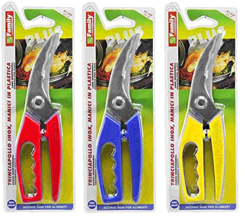 Trinciapollo e per pizza,manico in plastica,lama inox