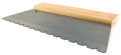 Schwan Kleberspachtel Leimauftragsspachtel Zahnspachtel nach TBK 180/250 mm, gezahnt, ungezahnt Holzrücken Größen: A1 A2 A3 A4 A5 B1 B2 B3 B4/S4 B11 C1 C2 C3 C4 C5 (250 mm, B11)