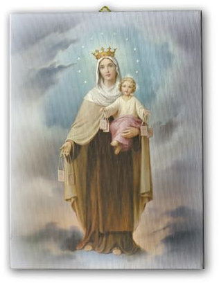 Fratelli Bonella | Leinwand Madonna del Carmelo 50 x 70 cm | Made in Italy