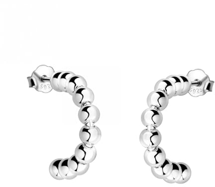 SOFIA MILANI - Damen Ohrringe 925 Silber - Kugel Ohrstecker