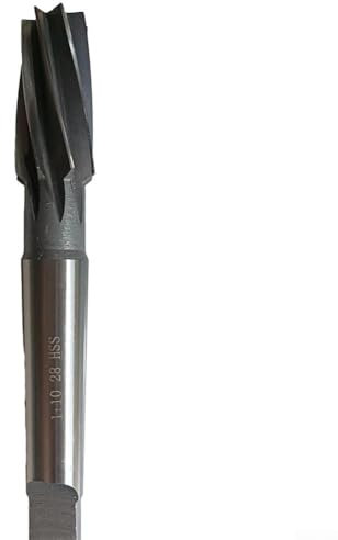 HpLive 1 stück 1:10 Morsekegel Reibahle Kegel Chucking Spiral Reibahle HSS Reibahle Klopfen 22/24/26/28/30mm (28mm)