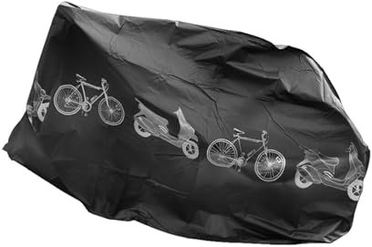200x110cm Waterproof Bicycle Cover for Outside Storage - 180g Mountain Bike Cover With UV Protection and Dustproof Features