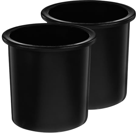 PACKOVE Portabicchieri in Plastica Resistente da Incasso, Set 2 Pezzi per Barca, Camper e Auto, Supporto per Bevande, Facile da Installare su Divani e Tavoli
