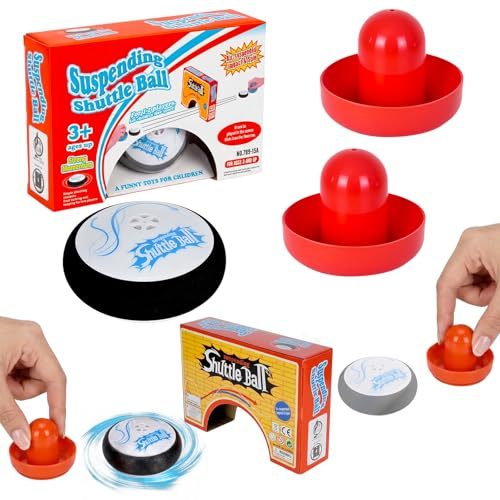 Air Hockey Hover Puck, Disco De Hockey De Aire Portátil para Niños y Adultos, Ideal para Cumpleaños, Fiestas, Reuniones Familiares y Otras Ocasiones