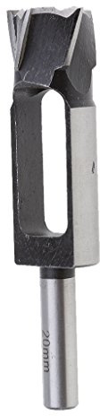 Fenteer Zapfenbohrer Forstnerbohrer Stopfenbohrer aus gehärtetem Hartstahl - 20mm