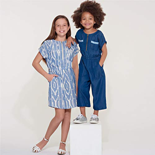 New Look Sewing Pattern 6612 Dresses, Jumpsuits A (3-4-5-6-7-8-10-12-14)