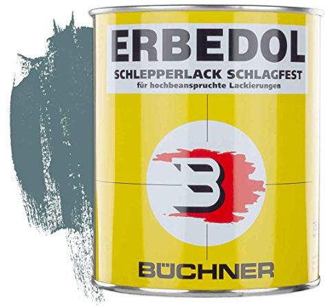Schlepperlack | EICHER-BLAU | ALPENBLAU | 0,75 l | restaurieren | Traktor | lackieren | Farbe | Trecker | Frontlader | Lack | Lackierung | Farbton | schnelltrocknend | deckend