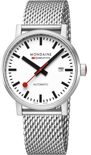 Mondaine Evo2 automatic orologio Uomo Analogico Automatico con cinturino in Acciaio INOX MSE.40610.SM
