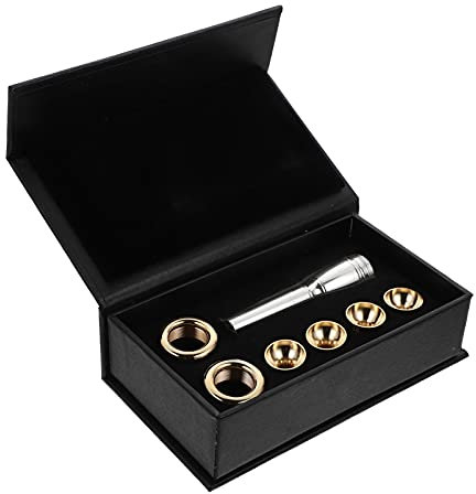 1 Satz Trompetenmundsatz 3c Trompetenmundstück Zubehör Für Trompeten Trompetenteile Trompetenmundstück in Bb- Und C-taste Kupfer Mundstück Kugelmundstück 2c Messing Horn