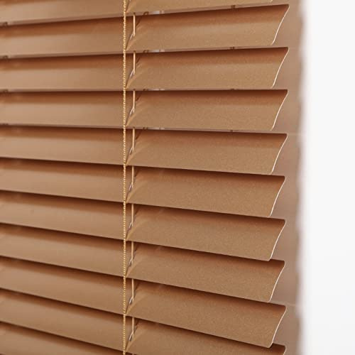 Aluminum Venetian Blinds,Waterproof Blackout Window Blinds,Windows Treatment Shutters,Easy Fit Privacy Curtains,for Kitchen,Office,Bathroom,Bedroom,Living Room,Customizable (120cm Width x 100cm Drop)