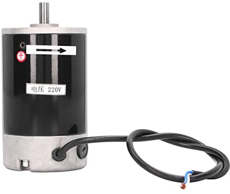 Motore per Tornio 550W 6000 RPM, Motore Elettrico in Ferro ad Alta Velocità, Bassa Rumorosità e Coppia Elevata, per Mini Tornio, Sostituzione Modelli CJ18A 7x12 0618, Fai da Te e Artigianato
