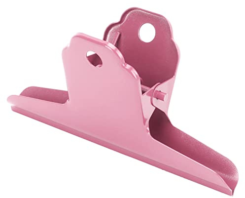 2 Stück Verschlussklammern Aus Rostfreiem Edelstahl, Rosa Metallscharnier Clips Für Lebensmittelverpackungen, Tüten Verschlussclips, Für Tags Taschen, Foto, Küche Und Büro