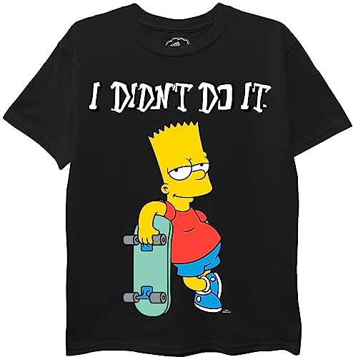 The Simpsons Big Bart Skateboard T Boys 4-20 Shirt