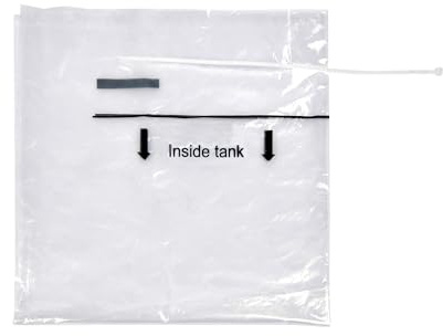 metabo Lot de 5 sacs d'élimination en polyéthylène 30 l - Transparents - Pour aspirateur sec et humide - Grande capacité - Durables - Idéal pour les poussières fines - Compatible avec ASA 30 M PC et