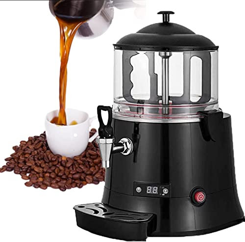 JINGEDD Machine De Fabrication De Chocolat Chaud 10l Machine à Chocolat Chaud 30°C ~-90°C TempéRature Chauffage avec Affichage LED Plaque Chauffante en Acier Inoxydable 304 pour Le Chocolat,5L
