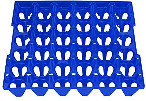 5 Piezas de Hueveras, Pollo de Plástico, Hueveras, Hueveras, Cartones de Huevos, Cajas de Huevos Reutilizables Apilables, Bandejas para Almacenamiento y Transporte, Cada una