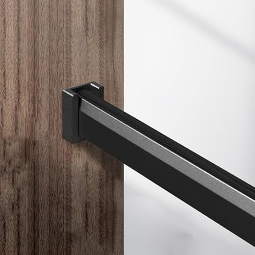 Kleiderstange Schrank Rohr Garderoben Stange Robuste Kleiderstange für Aufhängen – 50,8–55,1–60Zoll lange Kleiderstange mit Halterungssätzen – Wandmontiertes Kleiderstangenrohr – Schrank-Organisations