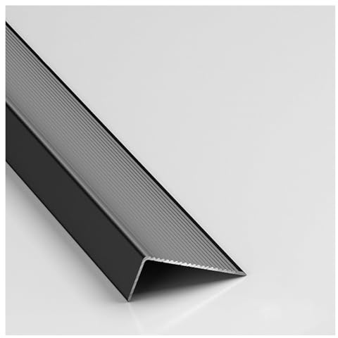 Window Ledge Cover Window sill Cover, Extra Wide L-Shaped Stairs Nose Edging, Homes Edge Protection Strip for Stair/Step/Windowsill/Threshold, Non-Slip Steps Transition Decoration(Black)