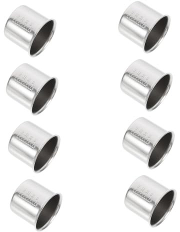 TOPBATHY Misurino Per Medicinali in Acciaio Inossidabile Da 40 Ml Bilancia Precisa Qualità Ospedaliera Facile Da Usare