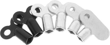 BAZEITFLOW 6piezas Llaves Para Válvula De Purga Del Radiador Herramientas Hvac Para Ajustar La Válvula De Purga Accesorios Para Radiadores Sistema De Calefacción