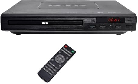 DVD-225 Player Multi Region Digital TV Disc Support DVD CD MP3 MP4 VCD USB Home Theatre System Clear Picture Quality Stable Audio
