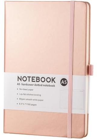 DSFDFDG A5 Skizzenbuch Riemen Notizbuch Kleines Notizbuch A6 Notizbücher und Tagebücher Schreibwaren Tagebuch Schreibblöcke Büro Schulbedarf Zum Schreiben, Für Tagebücher(Gold,A6)