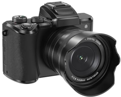 Muuookka Appareil Photo Numérique 8K, 88 MP, Autofocus, Wi-FI et Écran Tactile, Zoom 16X pour Vlogging.