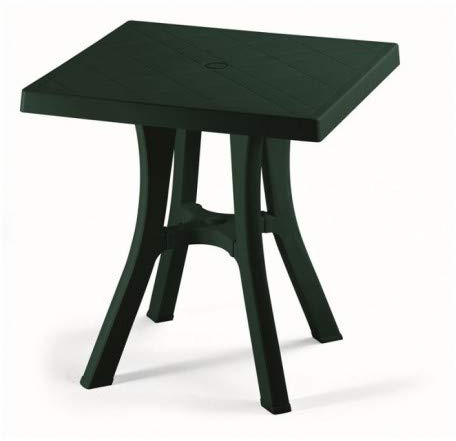 Tavolo Qu.80X80 Nilo Verde