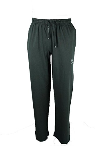Be Board lange Sporthose für Herren, Overall, 100 % Baumwolle, Artikel 910, in verschiedenen Farben erhältlich, Grigio piombo, XL