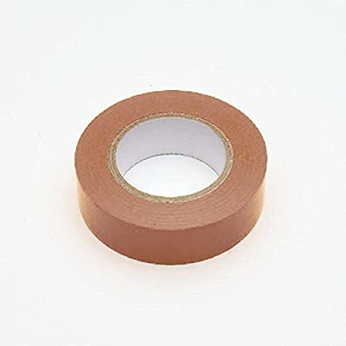 Merriway BH07519, Braun PVC-Isolierband, 19 mm x 5 m