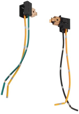 Steckerumbaukabel, 2-teilig Scheinwerferbirne Lampenfassung Kabelbaumstecker Stecker Adapterkabel für H1-Glühbirnen