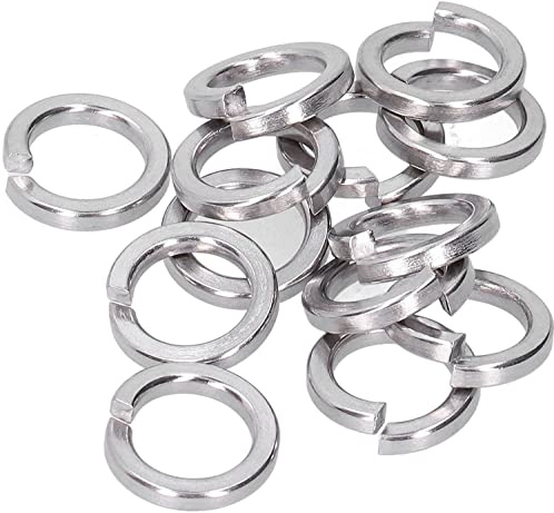 TERF® Rondelles à ressort M12 à section carrée M12 (12 mm) en acier à verrouillage fendu. Lot de 100