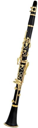 Anfänger klarinette Klarinette Bb Tune Bakelit Holz Gold Tasten Professionelles Holzblasinstrument Mit Kofferzubehör