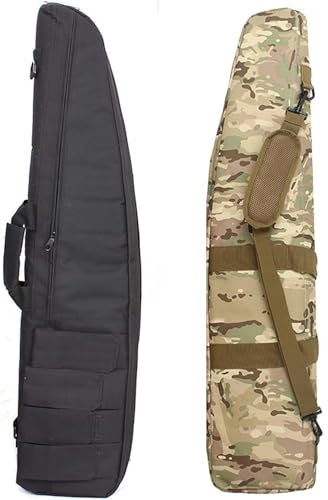 Taktische Gewehrtasche Langwaffen,Military War Game Taktische Waffentasche, Tragbare Jagdausrüstung Taktische75cm/100CM/120CM Waffentasche Mit Justierbarem Schultergurt D,100CM