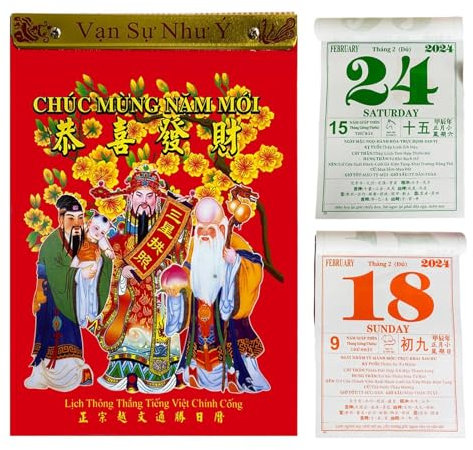Vietnamesischer Wandkalender Vietnamesischer Tageskalender 2025 Asiatischer Vietnamesischer Kalender Jahr Der Schlangenkalender Wandplaner Für Frühlingsfestkalender Abreißkalender Für Zuhause