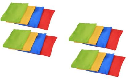 VICASKY Sitzsack-spielzeugset Für Kinder 8-teilig Sandsack-Spielzeug Sicher Und Zum Spielen Mit Kindern Und Zum Teilen Mit Freunden Zufällige Farbe