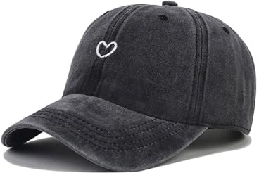 FUGLUS Pferdeschwanz Baseball Cap Damen,Verstellbare Atmungsaktive Baseballkappe,Vintage Mützen,Sonnenschutz Basecap mit Zopfloch Sommer,für Sport und Outdoor(Dunkelgrau)