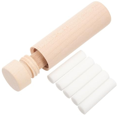 Homoyoyo Nasal Aromathérapie Tube Vide pour Huiles Essentielles Bâtonnets Inhalation Design Simple et Pratique