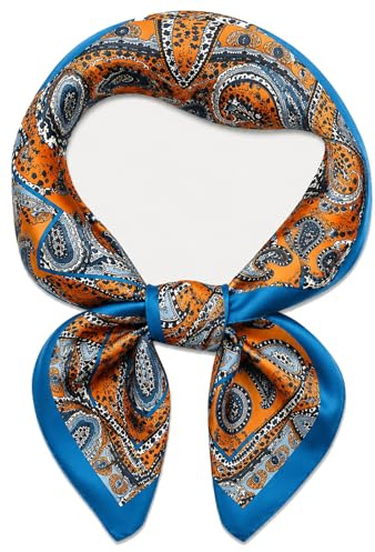 MAIRY Hijab Scarf for Women Large Square Satin Headscarves Hair Wraps Head Ladies Gifts for Beach Travel Vacation GBSD07445