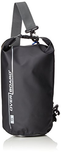 OverBoard wasserdichter Packsack 5 Liter Schwarz