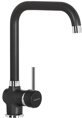 Schock SXTIME13 Einhebelmischer für die Küche, schwarz | Absolut, h332mm