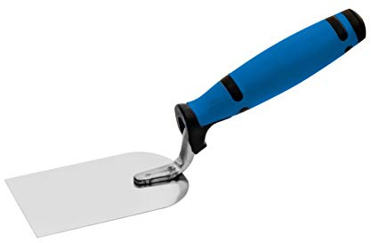 TECTOOL Gipser-Spachtel 100 mm – rostfreier Edelstahl, mit 2K-Softgriff | Profi-Spachtel für Gips, Spachtelmasse & Feinarbeiten | Ergonomisch & langlebig I Malerwerkzeug für Handwerker