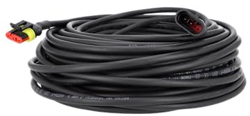Câble basse tension pour GARDENA smart SILENO – CITY 250 500 1000 – LIFE 750 1000 1250 – MINIMO 250 500 – câble de connexion pour transformateur un bloc d'alimentation et station de charge (20 mètres)