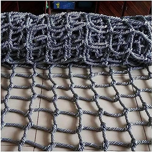 TsoLAY HSF Kletternetz Kletternetz for Kinder, schützendes Sicherheitsnetz for Outdoor-Hindernisparcours, Spielplatz, Baumhaus für Freiensport-Entwicklungstraining (Size : 3 * 4m(9.9 * 12.12ft))