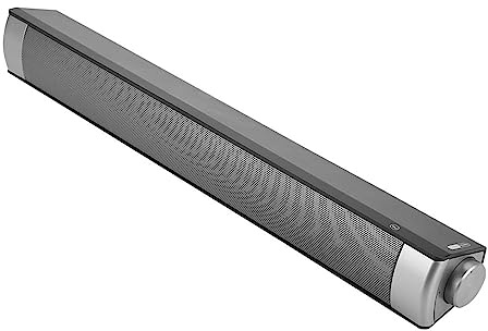Barre de Son sans Fil, Haut-Parleur Stéréo Speaker Soundbar SoundBox Support Appels Mains Libres, Carte TF AUX SoundBox avec Télécommande pour Salon, Chambre à Coucher, Home Cinéma